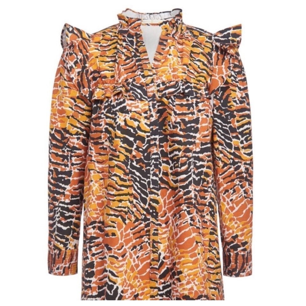 Marie Oliver Westie Dress. NWOT. Giraffe print. Size XS. - Picture 2 of 3